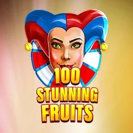 Slots logo of 100 Stunning Fruits from SYNOT Games at 247Bet Casino