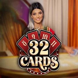 32 Cards slot logo by Ezugi at 247Bet Casino
