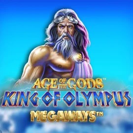 Age Of The Gods: King of Olympus Megaways logo by Origins at 247Bet CasinoAge Of The Gods: King of Olympus Megaways