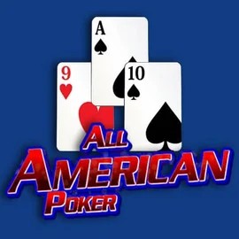 Logo of All American Poker from RTG (Reel Time Gaming) at 247Bet Casino