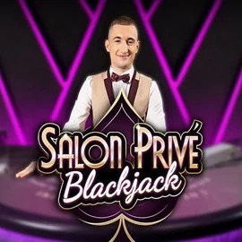 Blackjack Salon Privé online game logo by Ezugi on 24-7bets.com