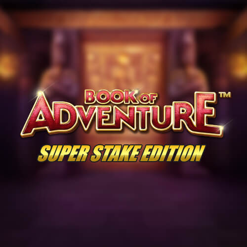 Book of Adventure Super Stake Edition logo by Stakelogic at 247Bet CasinoBook of Adventure Super Stake Edition