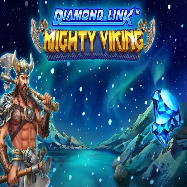 Diamond Link Mighty Viking logo – Slots by Greentube at 247Bet Casino