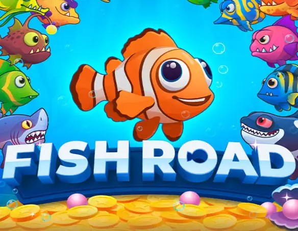 Logo of Fish Road from InOut at 247Bet Casino