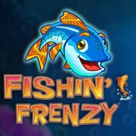 Fishin Frenzy slot logo by Blueprint Gaming at 247Bet CasinoFishin Frenzy