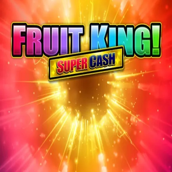 Logo of Fruit King Super Cash from Greentube at 247Bet Casino