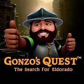 Logo of Gonzo's Quest from NetEnt at 247Bet Casino