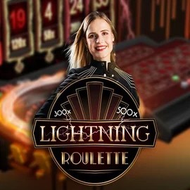 Live Casino logo of Lightning Roulette from Evolution at 247Bet Casino