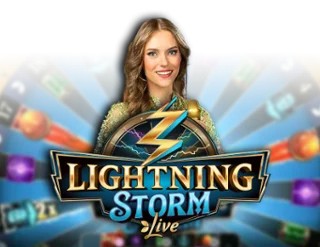 Official Live Casino logo: Lightning Storm by Evolution at 247Bet Casino