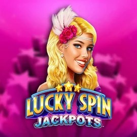 Lucky Spin Jackpots slot logo by Novomatic at 247Bet Casino