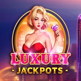 Luxury Jackpots slot logo by Triple Cherry at 247Bet Casino