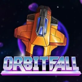 Orbitfall logo by ELK Studios at 247Bet CasinoOrbitfall