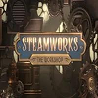 Steamworks The Workshop slot logo by Peter &amp; Sons at 247Bet CasinoSteamworks The Workshop