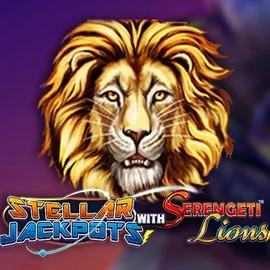 Stellar Jackpots with Serengeti Lions slot icon by Lightning Box Game, available at 247Bet Casino
